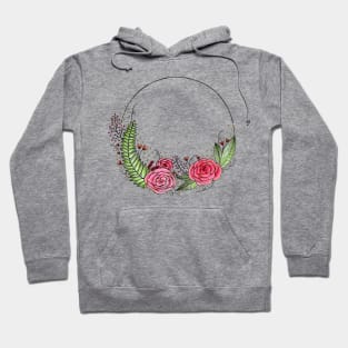 Flower Wreath Hoodie